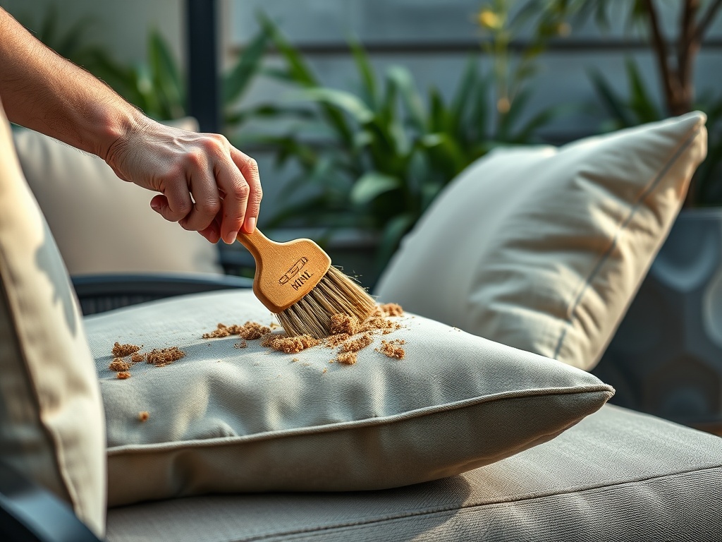 How to Keep Outdoor Cushions Cleaner for Longer