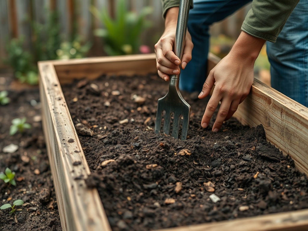 Raised Bed Soil Recipe for Edible Gardens